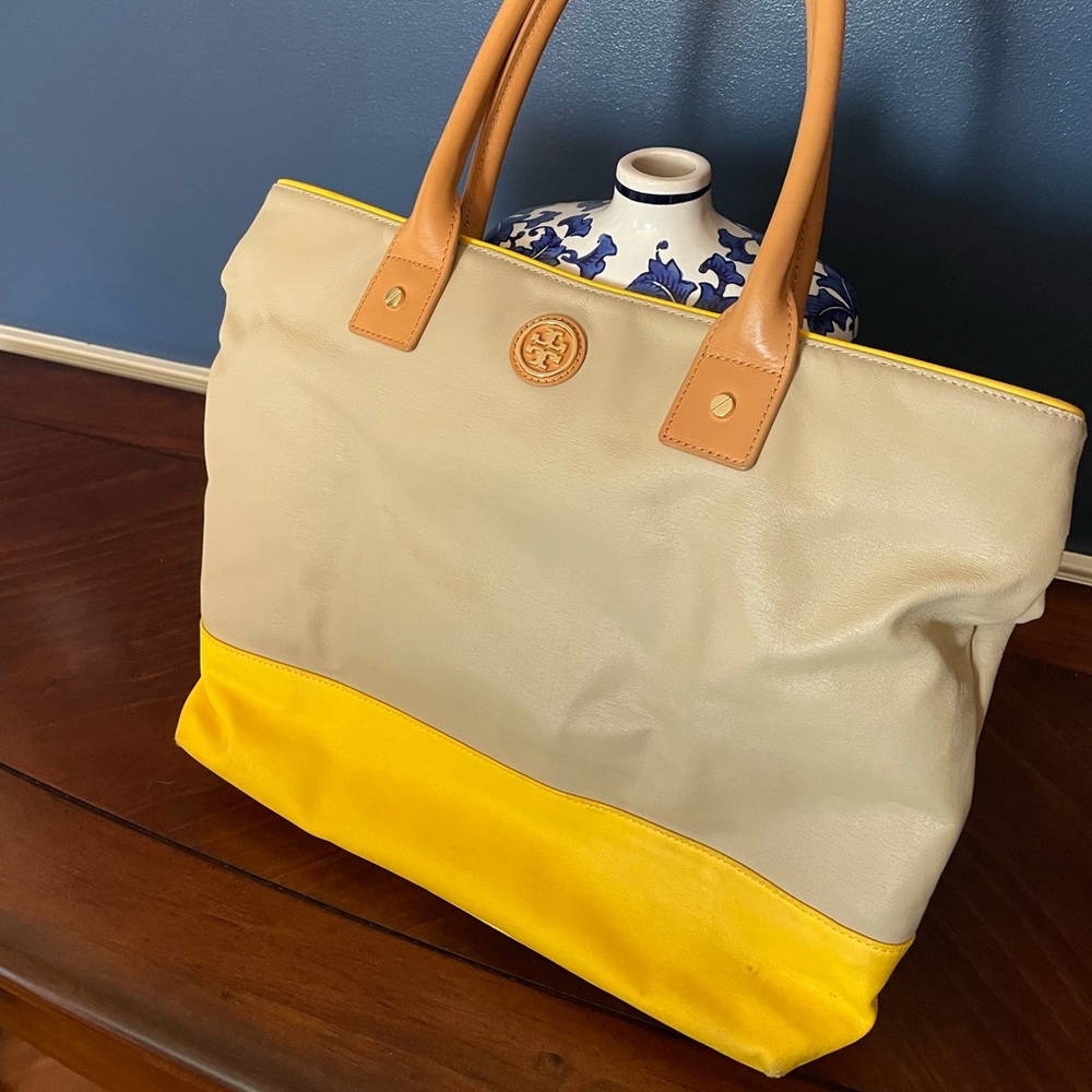 Tory Burch Yellow Handbag